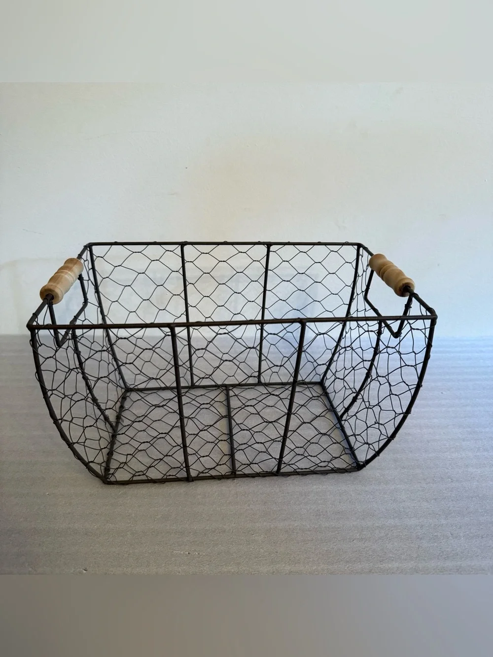 Farmhouse Style Chicken Wire Basket